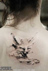 ƙa'idar ban mamaki na fox tattoo tsarin