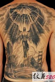 Angelus Angelus Domini sanctus de divina tattoo