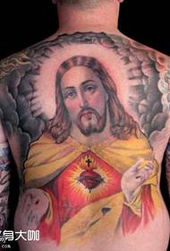 natrag Isusov uzorak tetovaža