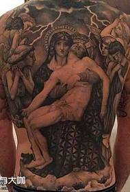 Retounen Madonna Jezi Modèl Tattoo
