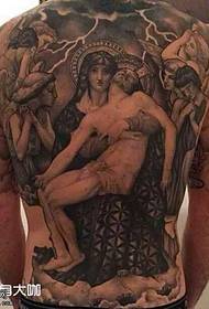 Ar ais Madonna Patrún Tattoo Íosa