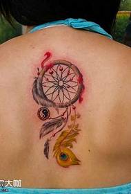 Kembali Pola Tato Dreamcatcher