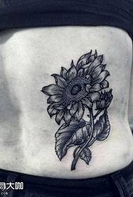 Pattern ng Sunflower Tattoo