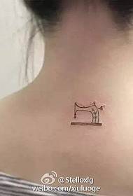 modèl tatoo machin koud dèyè