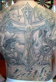 Super schönes Kreuz Tattoo
