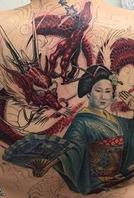 mmbuyo chinjoka geisha tattoo dongosolo