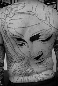 back point tattoo beauty tattoo pattern