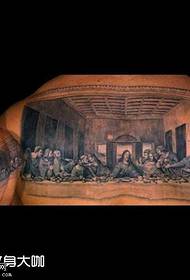 zréck antike Tattoo Muster