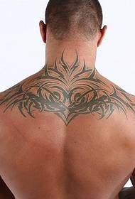 Immagine completa del tatuaggio posteriore di Randy Orton