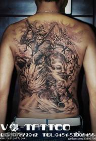 Weifeng Domineering Fighting Buddha Tattoo Pattern