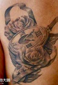Modello di tatuaggio da tavolo posteriore