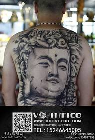 الگوی تاتو بودا سلطه گر Hongwei