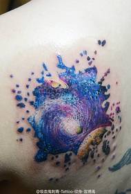 Starry vortex in the universe