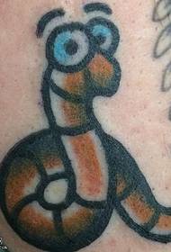 bizkarreko akats txikien tatuaje eredua