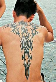 Type murume Chen Baiyu's handsome totem tattoo kumusana