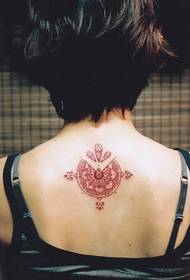 napakahusay na batang babae back totem tattoo 78548 - back little couple totem tattoo