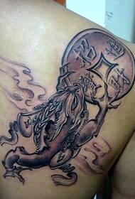 kubwerera mwayi golide 蟾 tattoo dongosolo