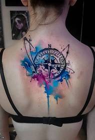 Kudzoka Ink Compass Tatoo Yemaitiro