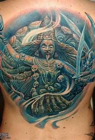 Toe foʻi mai le ono-man tattoo pattern tattoo