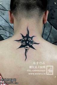 back too Day Totem Tattoo ስርዓተ-ጥለት