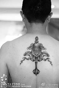 повратак свете врпце навијање Донкеи Конг узорка тетоваже