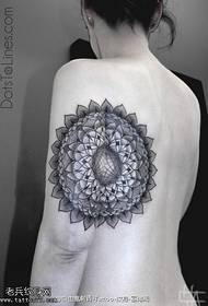 Modello di tatuaggio totem cool prepotente