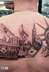 Modela Tattoo ya belaş a Amerîkî vegerin