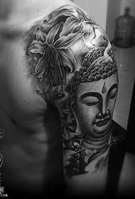 Arm Buddha Tattoo Pattern