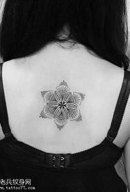 Back Brahma Tattoo Pattern