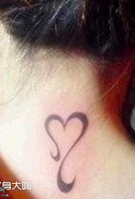 indietro amore Tatuaggio