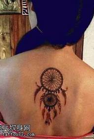 Zpět krásný krásný sen čisté tetování vzor 77164 - hezký kmenový totem tetování vzor na zádech muže