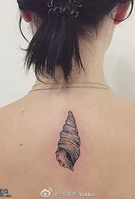 намунаи tattoo snail бозгашт
