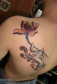 modello tatuaggio bergamotto posteriore