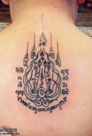 Wzór tatuażu tajskiego