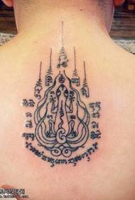 Thai tattoo tattoo pattern