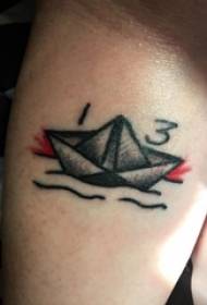 Ma tattoo Onyamula Ma tattoo a tattoo pa Digital ndi Sailing tattoo
