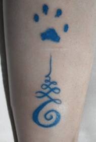 Dog claw tattoo girl dog arm claw tattoo picture