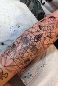 griseo nigrum est super verticem brachium osse tattoos Threicae pictura imago puellae
