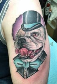 Puppy tatu picture girl lengan gambar anjing tatu haiwan
