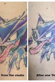Tattoo cartoon karaktera girl cartoon karaktera tattoo tattoo image on arm