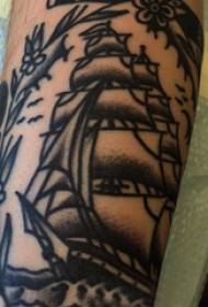 Tattoo Segelboot