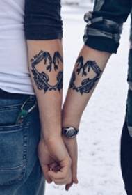 Gambar tato lengen materi gambar tangan lan kembang tato