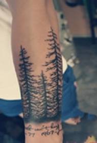 Tatuaggio braccio creativo artistico
