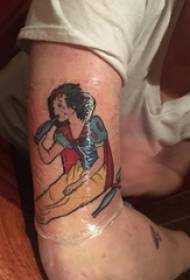 Braccia per studenti di sesso maschile Disney Princess Tattoo su Disney Tattoo Picture