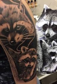 Baile životinja tattoo muški student slika male životinje tetovaža slika