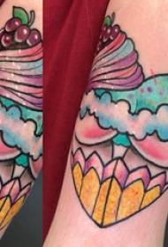 Heart shaped tattoo picture girl heart shaped tattoo picture on gradient