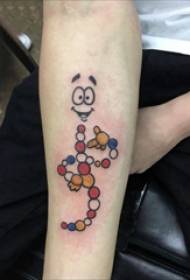 Тасвири emoji tattoo emoji tattoo дар бозуи мард