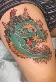 Toa le tamaʻitaʻi o le tattoo i luga o le ata o le taʻaloga lanu lanu