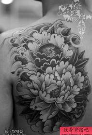 Tattoo show, recommend a back peony tattoo tattoo