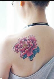 aesthetically tsvarakadenga musana pafudzi peony tattoo muenzaniso pikicha